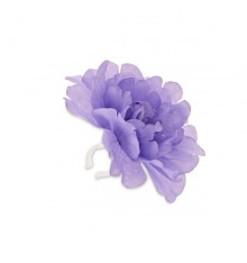 Blume mit Clip, lavendel für Fahrradlenker