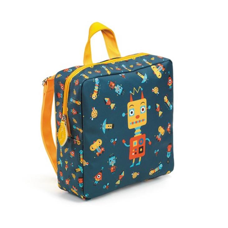 Kindergartenrucksack Roboter
