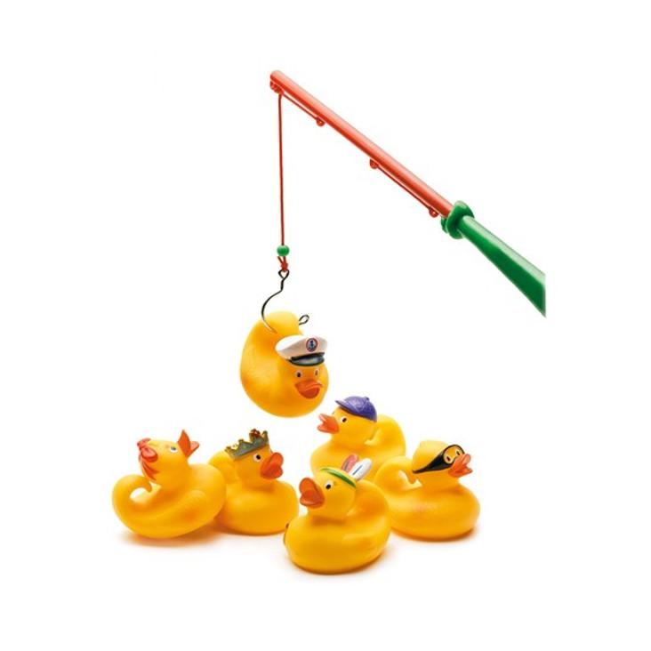 Angelspiel Enten Gelb