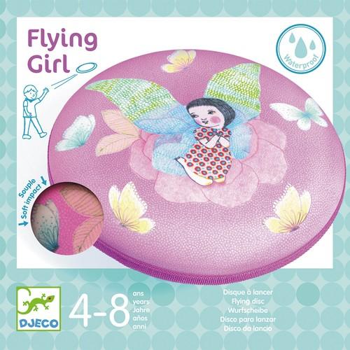 Frisbee Flying Girl