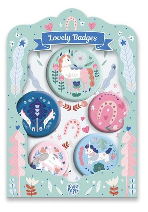 Lovely Badges Pferde