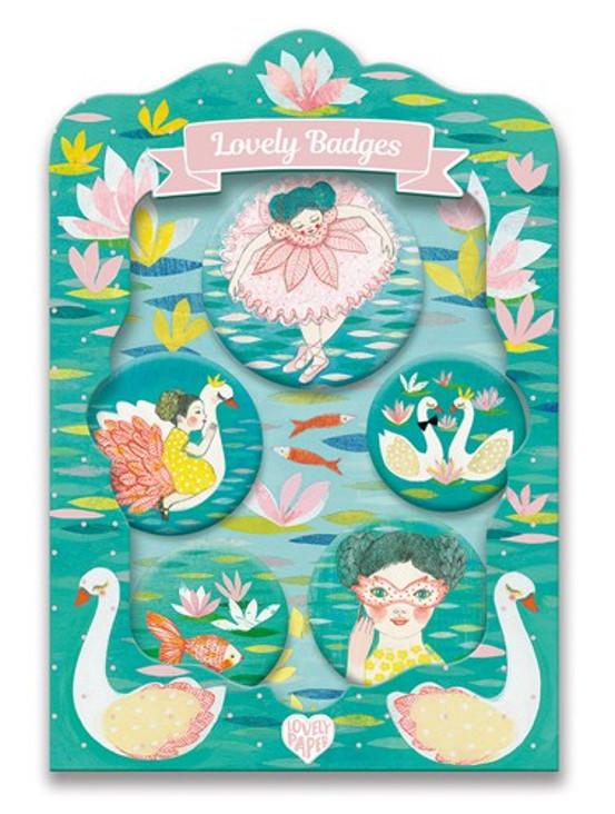 Lovely Badges Ballerina