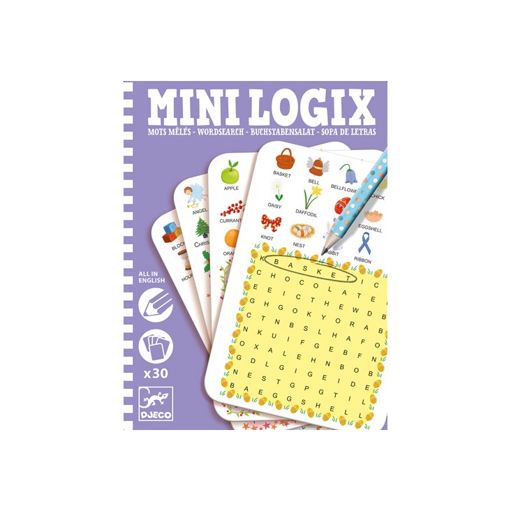 Mini Logix Englischer Buchstabensalat