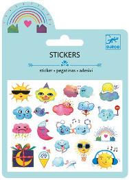 Mini-Sticker, Aufkleber Wetter