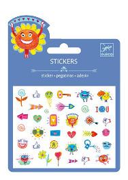 Mini-Sticker, Aufkleber Symbole