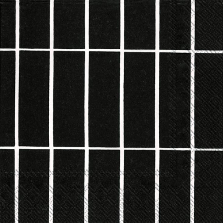Servietten TILISKIVI Black