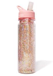 Glitterbomb Trinkflasche Pink