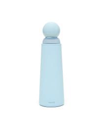 Glas-Trinkflasche Hellblau
