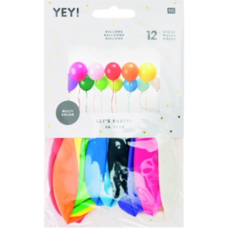 Luftballons multicolor mix