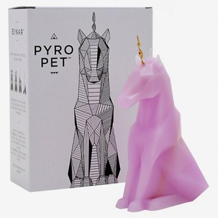 PyroPet Einar Kerze - Lila