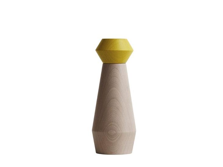 OyOy Salz- und Pfeffermühle Hexagon Yellow
