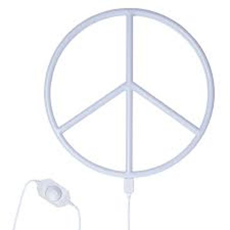 Neon Lampe Peace