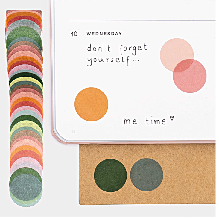 Washi-Sticker Kreise