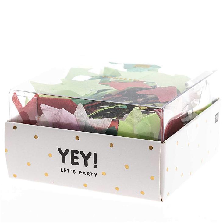 YEY! Let`s Party Konfetti Mix Stern