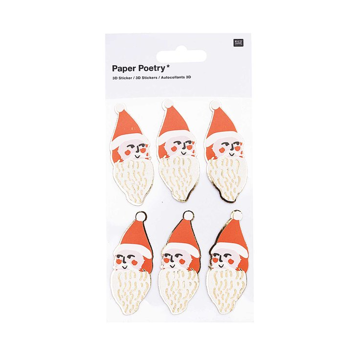 Sticker 3D Nikolaus