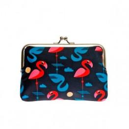 Clip Portemonnaie Flamingo