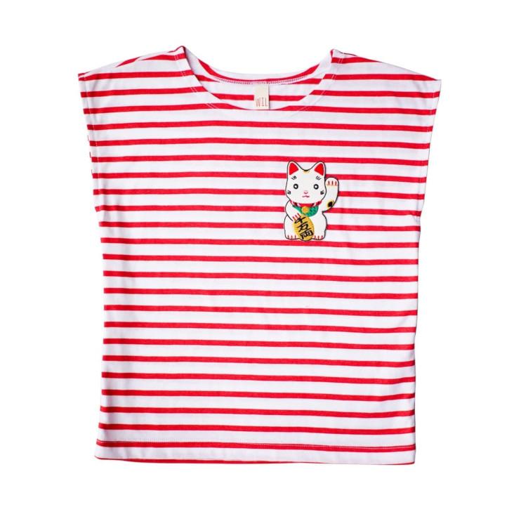 Ärmelloses Shirt Katze
