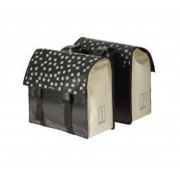 BASIL Urban Load DB Bag schwarz reflective/Weiss