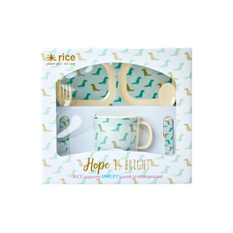 Kindergeschirr Set von Rice Dino