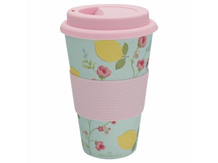 Travel Mug Limona pale blue von Greengate