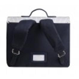 Retro blue Schulsack mittel - 0
