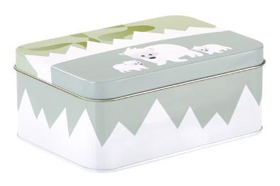 Blechdose Polar grün