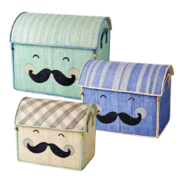 Aufbewahrungsboxe Moustache mittel