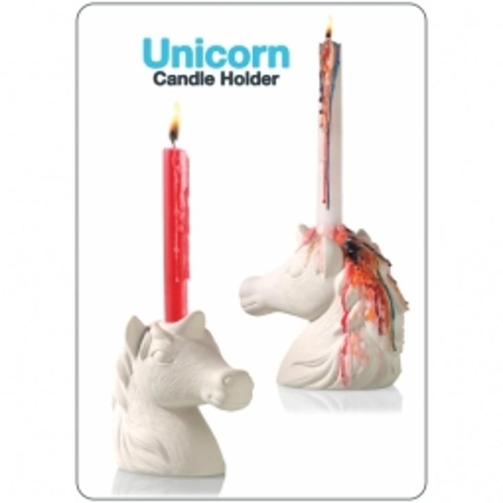 Kerzenhalter Einhorn