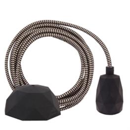 Lampenkabel mit Fassung und Deckenabdeckung Gold Snake
