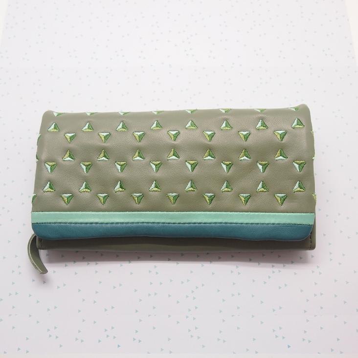 Portemonnaie Leena L Floretta Olive