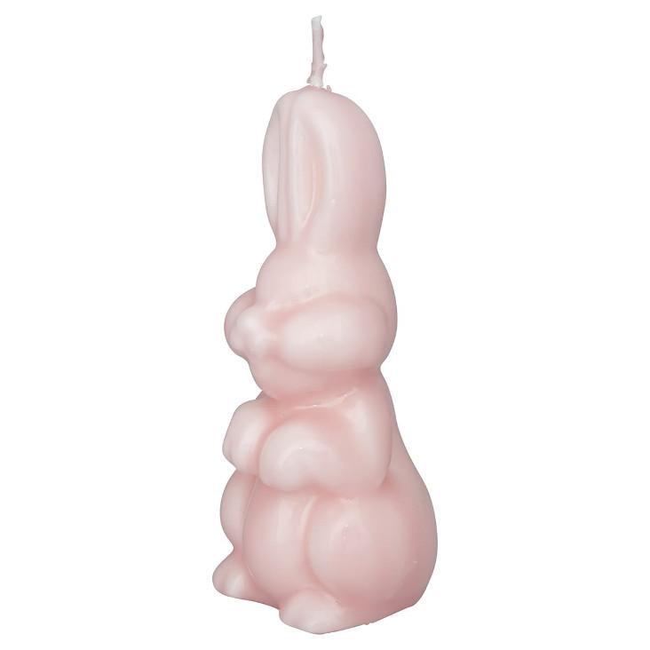 Kerze Hase rosa