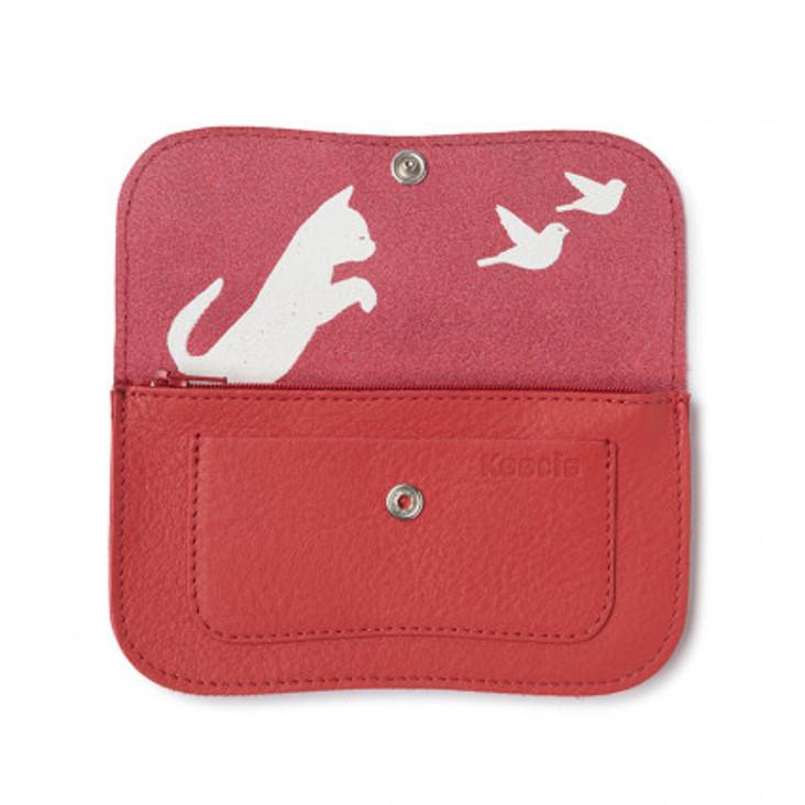 Portemonnaie Cat Chase Coral