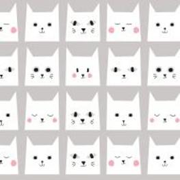 Wachstuch Cats