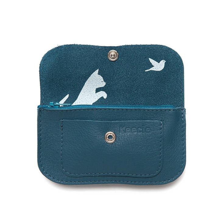 Portemonnaie Cat Chase Small Faded Blue