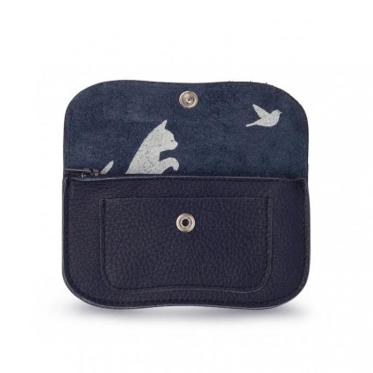 Portemonnaie Cat Chase Small Dunkelblau