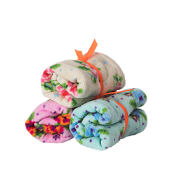 Waschtuch mit Vintage Blumen
