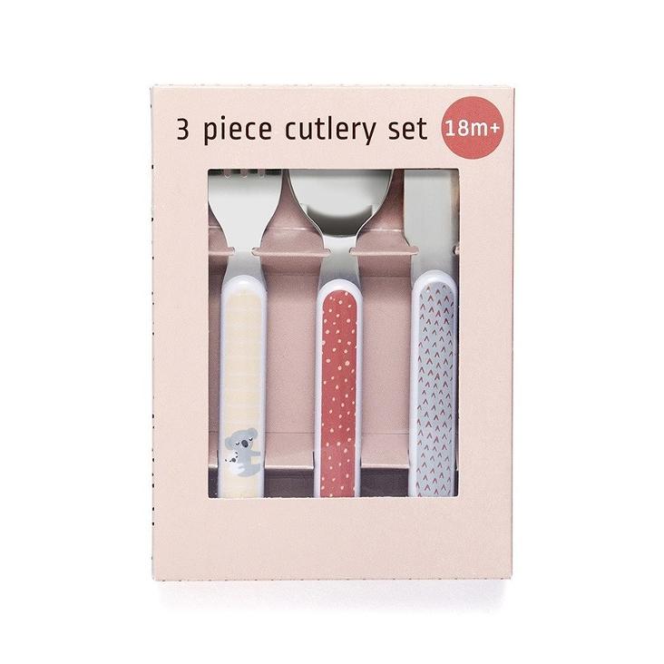 3-teiliges Besteckset Koala