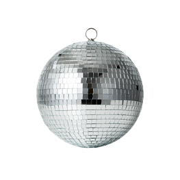 Discoball silber Large