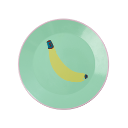 Emaille-Teller Banane