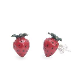 Ohrstecker Erdbeeren