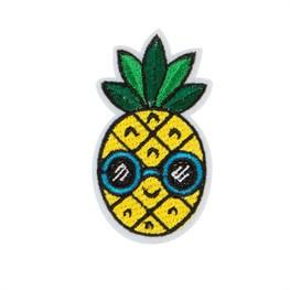 Aufbügel Ananas