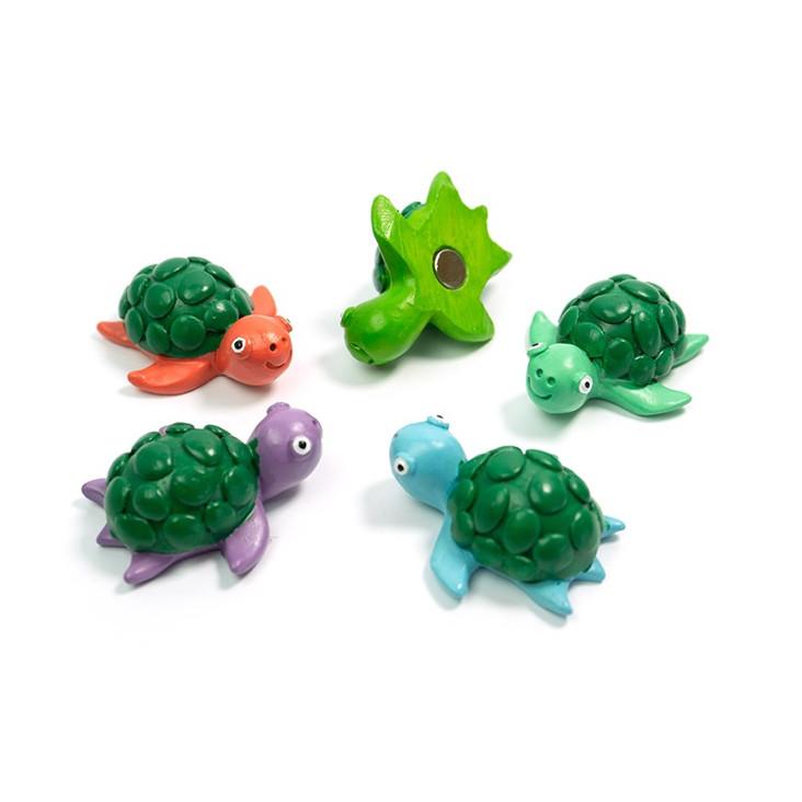 Magnete TURTLE 5er Set assortiert