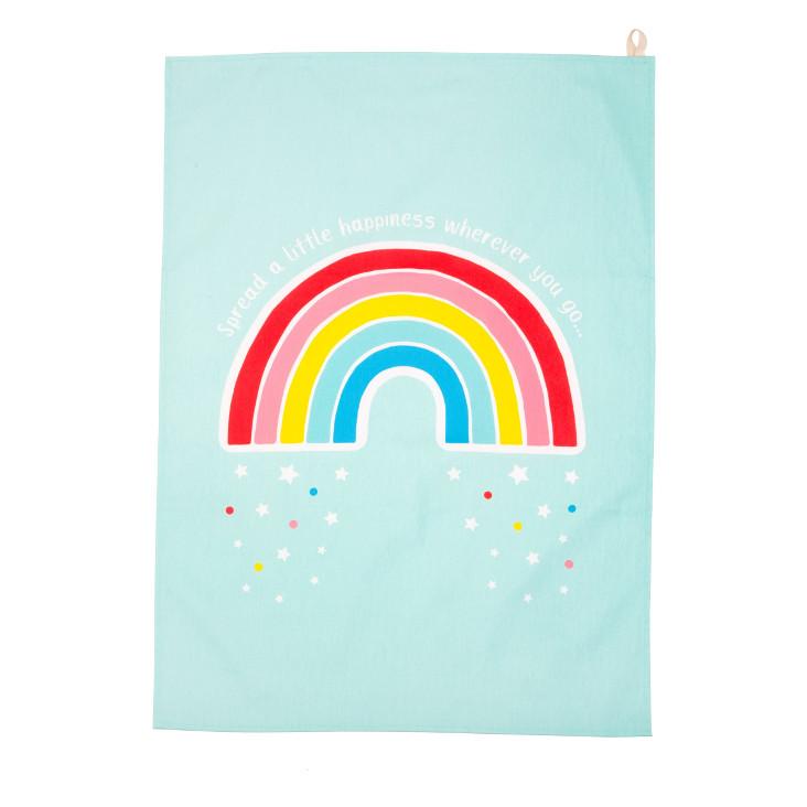 Küchentuch Abtrocknungstuch Regenbogen