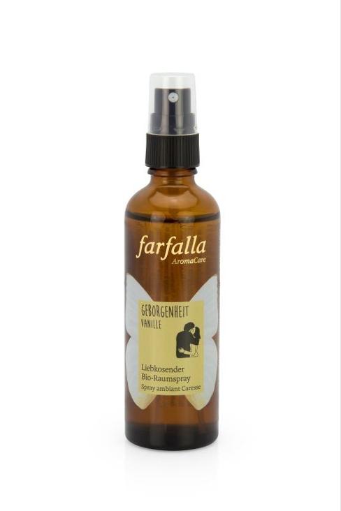Farfalla Geborgenheit Vanille - Liebkosender Bio-Raumspray