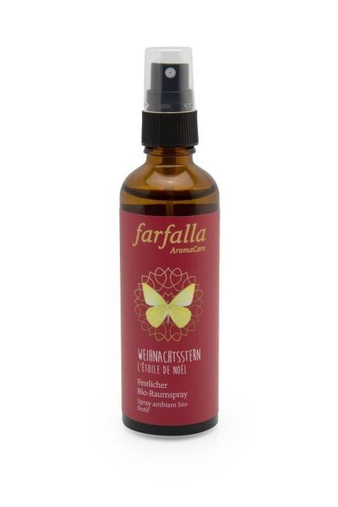 Farfalla Weihnachtsstern, Zimt, Festlicher Bio-Raumspray