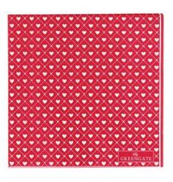Greengate Servietten Haven red