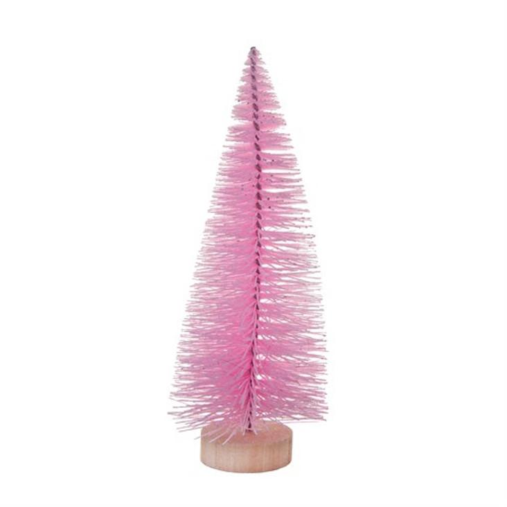Weihnachtsdeko Tanne Pink