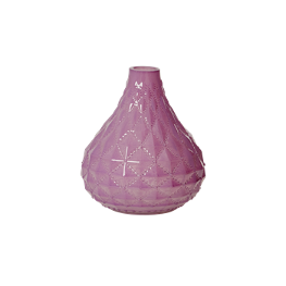 Schöne Vase purple von Rice