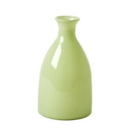 Schöne Vase dusty grün von Rice