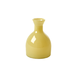 Schöne Vase senfgelb von Rice